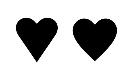 Love icon vector. Heart sign and symbol. Like icon vector.のイラスト素材