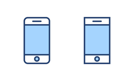 Phone icon vector. Call sign and symbol. telephone symbolのイラスト素材