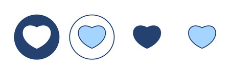 Love icon vector. Heart sign and symbol. Like icon vector.のイラスト素材