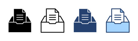 Archive folders icon vector. Document vector icon. Archive storage icon.のイラスト素材