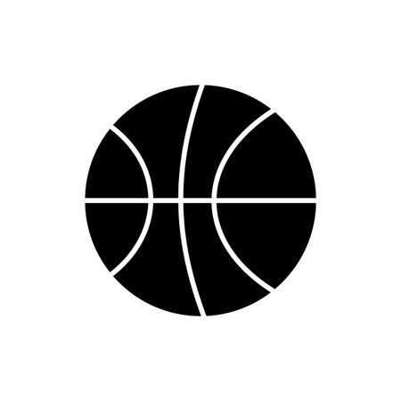 Basketball icon vector. Basketball ball sign and symbolのイラスト素材