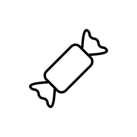 Candy icon vector. candy sign and symbol.のイラスト素材