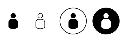 User icon vector. person sign and symbol. people icon.