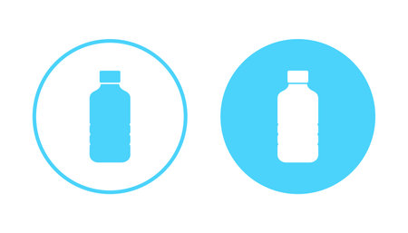Bottle icon vector. bottle sign and symbolのイラスト素材