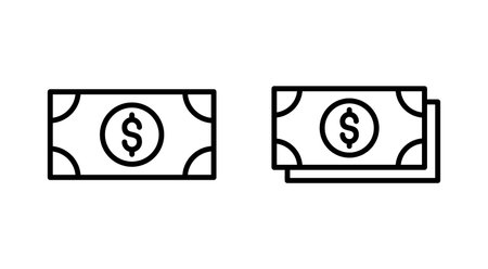 Money icon vector. Money sign and symbolのイラスト素材