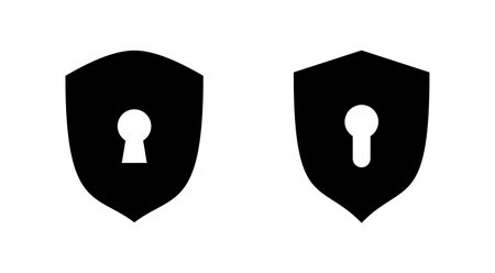 Security icon vector. protection sign and symbol. privacy. vpnのイラスト素材