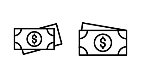 Money icon vector. Money sign and symbolのイラスト素材
