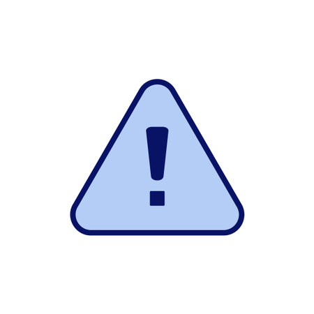 Exclamation danger icon vector. attention sign and symbol. attention signのイラスト素材