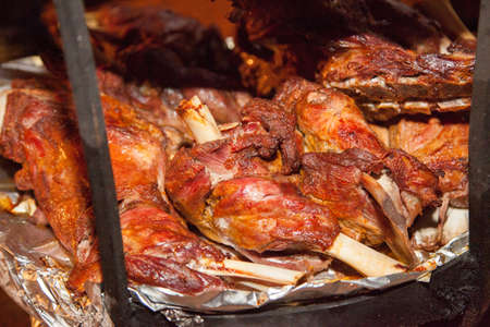 roast lambの写真素材