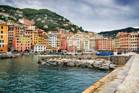 Camogli, little Village near Genoaの写真素材