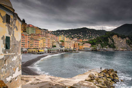 Camogli, little Village near Genoaの写真素材