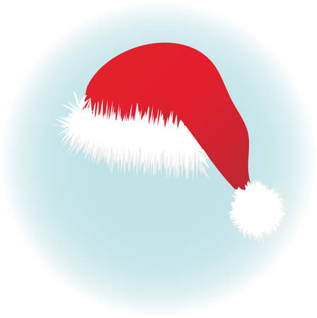 christmas hat. easy to editのイラスト素材