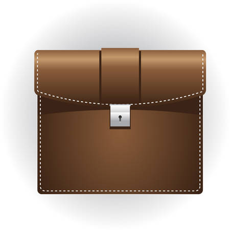 leather folder. vector - easy to editのイラスト素材