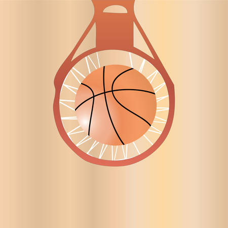 basketball.  のイラスト素材