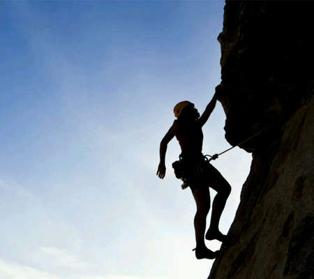 mountain climbingの素材