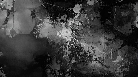 Grunge background with space for text or image. Black and white.の写真素材