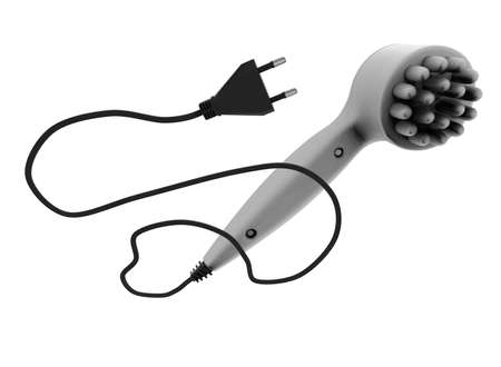 3d illustration of electric massager. white background isolated. icon for game web.の写真素材