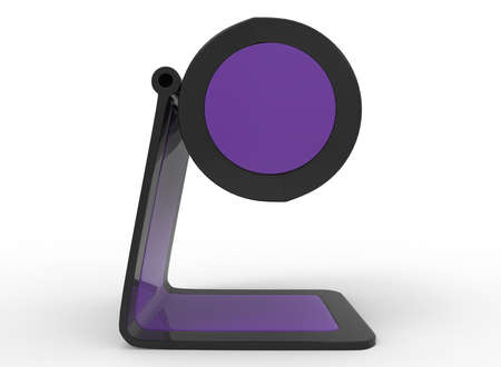 3d illustration of web camera. white background isolated. icon for game web.の写真素材