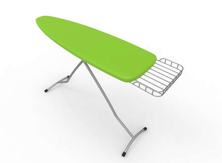 3d illustration of ironing board. white background isolated. icon for game web.の写真素材