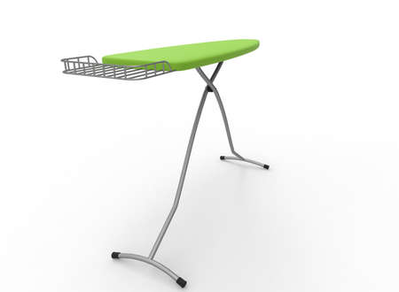 3d illustration of ironing board. white background isolated. icon for game web.の写真素材