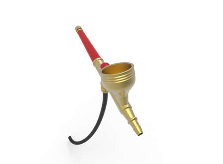 3d illustration of airbrush. white background isolated. icon for game web.の写真素材