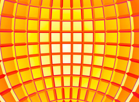 3d illustration of abstract geometry background.の写真素材