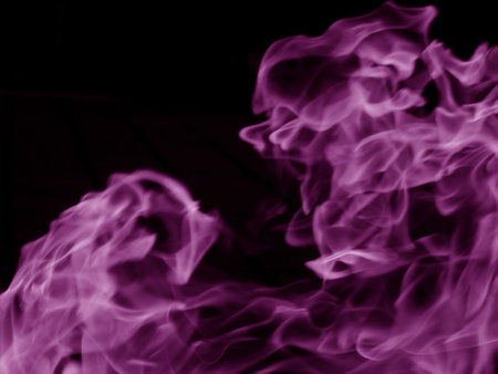 Texture smoke color on a black backgroundの写真素材