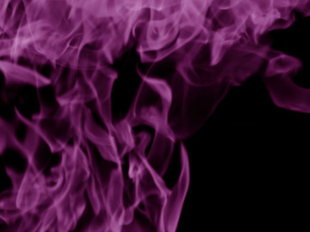 Texture smoke color on a black background