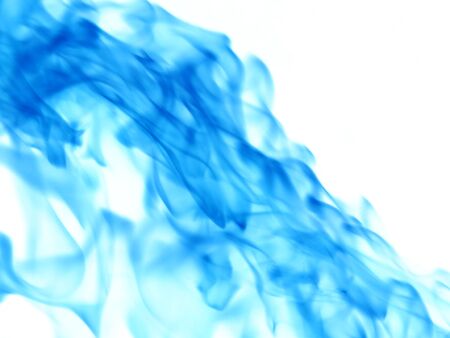 Texture smoke on a white backgroundの写真素材