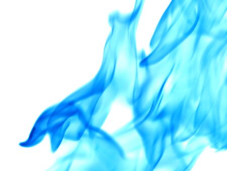 Texture smoke on a white backgroundの写真素材