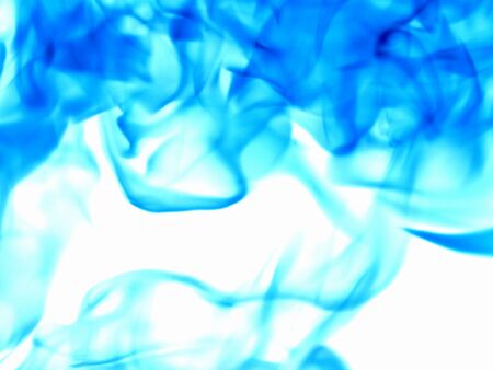 Texture smoke on a white backgroundの写真素材