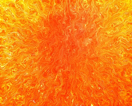 Abstract image of a figure in neon lightの写真素材