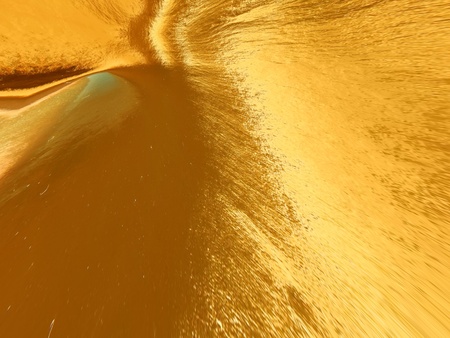 3d illustration of abstraction of golden backgroundの写真素材