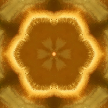 3d illustration of abstraction of golden backgroundの写真素材