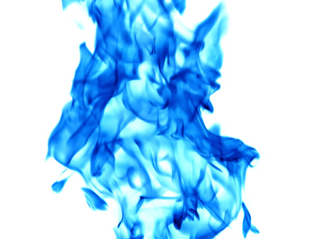 Abstract background of flowing ink in water on a white background.の写真素材