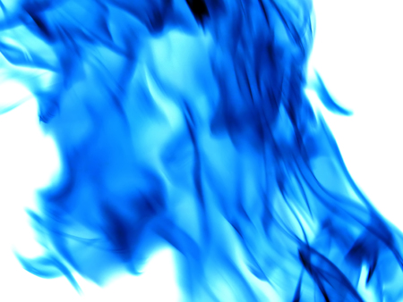 Abstract background of flowing ink in water on a white background.の写真素材