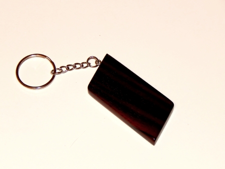 Mahogany key ringの写真素材