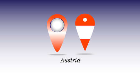GPS point iconのイラスト素材