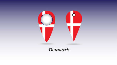 GPS point iconのイラスト素材