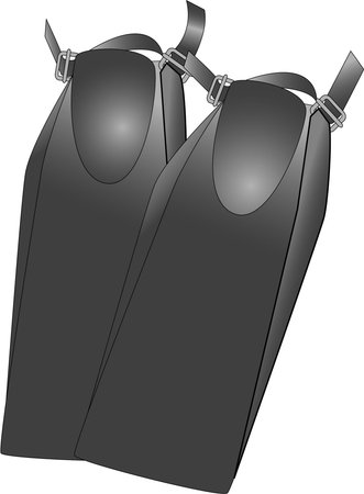 flippersのイラスト素材