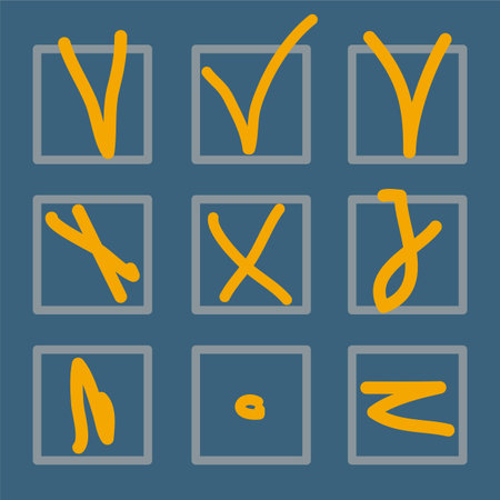 tick mark or right sign vector icons collection set.