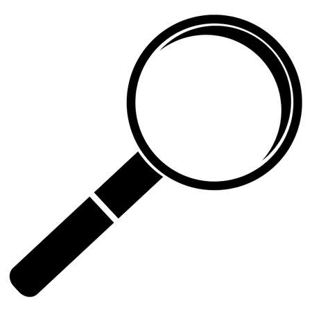 Magnifying Glass vector iconのイラスト素材