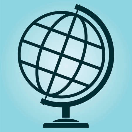 Vector globe iconsのイラスト素材