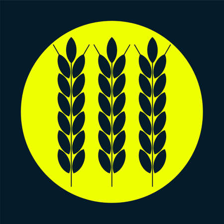 wheat ears, agribusiness, agrobusiness.のイラスト素材