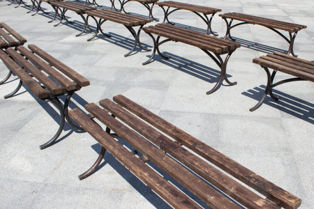 bench in the autumn park