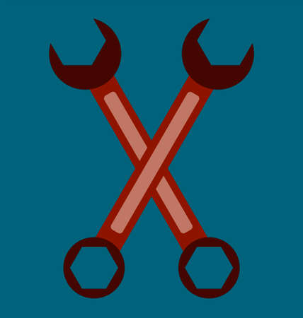 Wrench icon designのイラスト素材