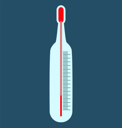 Medical thermometer iconのイラスト素材
