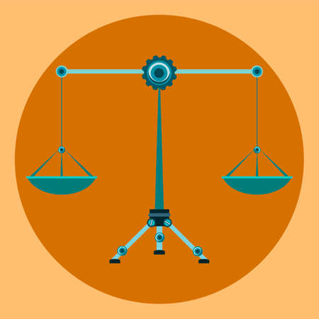 Law Balance Symbol Justice Scales, Zodiac signs  Libraのイラスト素材