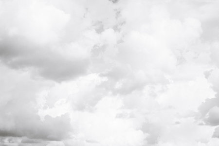 Clouds in the sky as the background