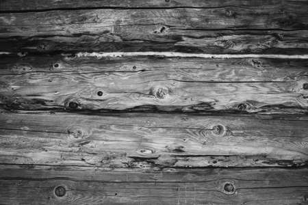 Old wooden planks wall as a backgroundの写真素材